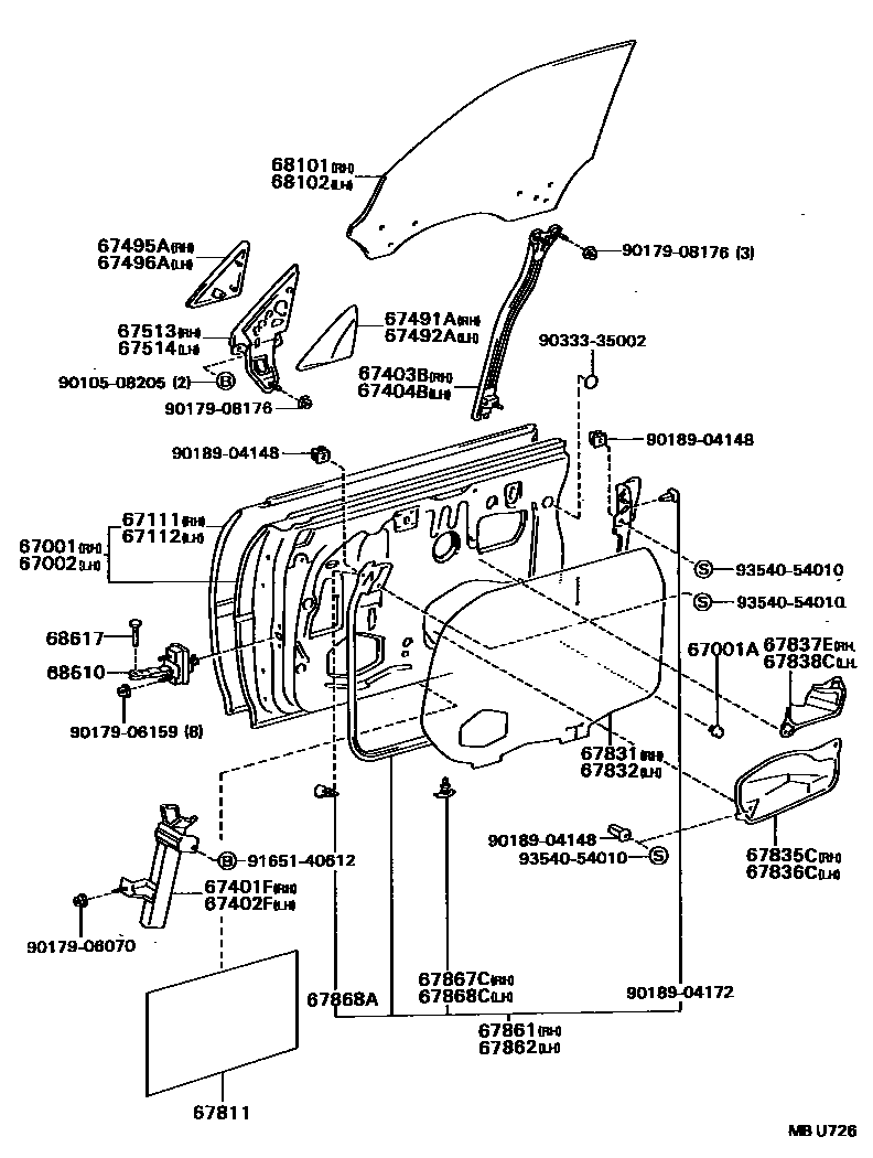 Parts diagram