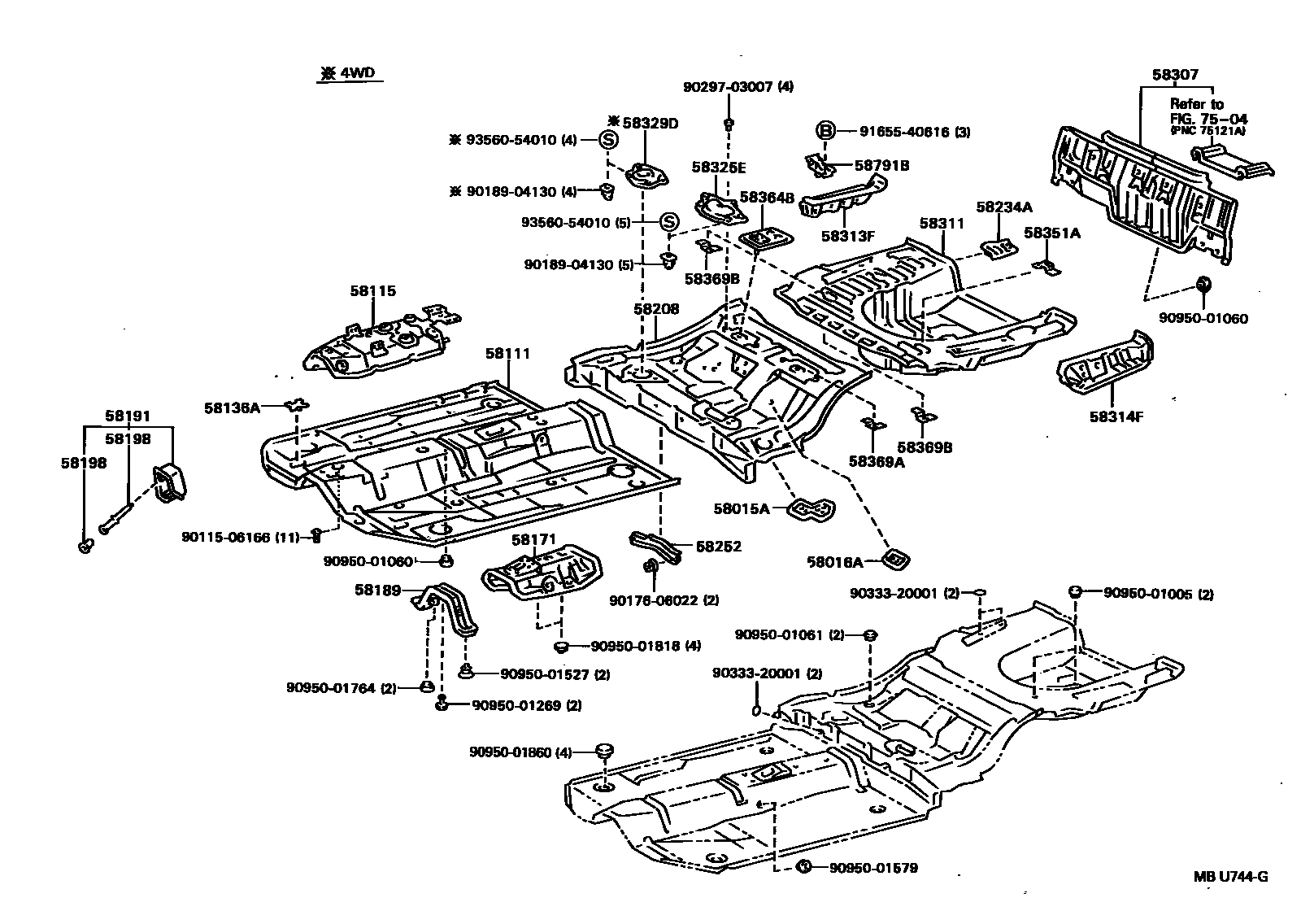 Parts diagram