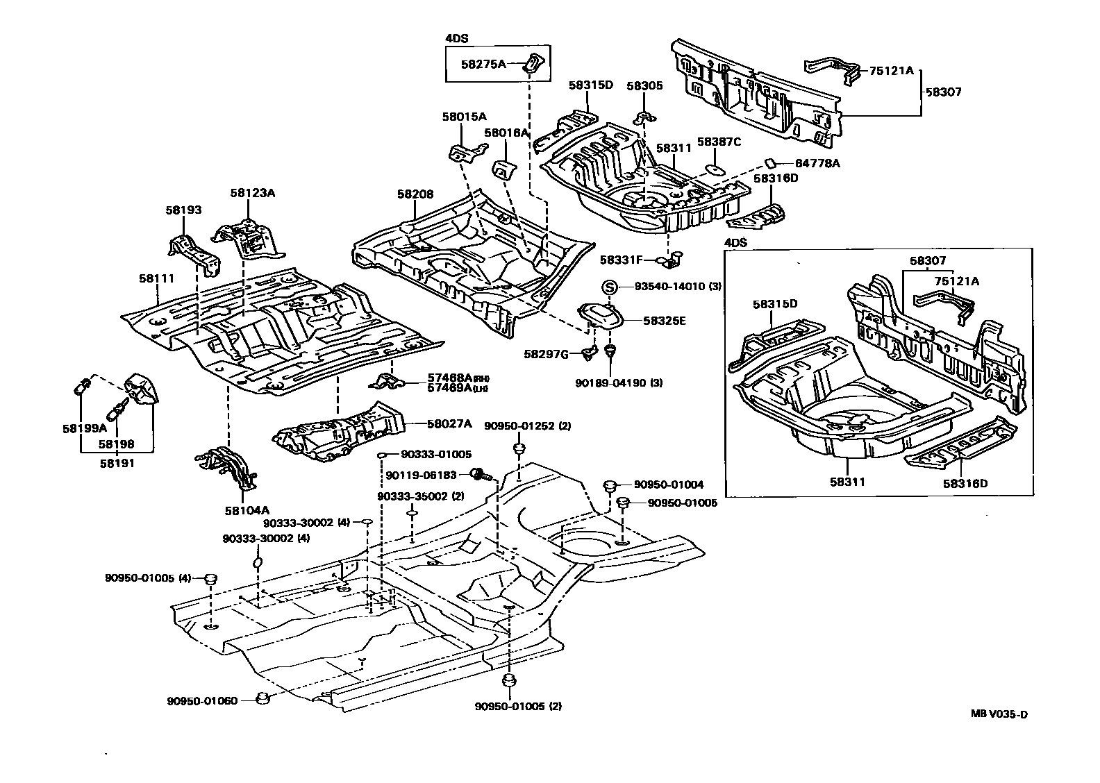 Parts diagram