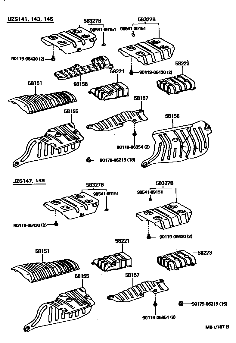 Parts diagram