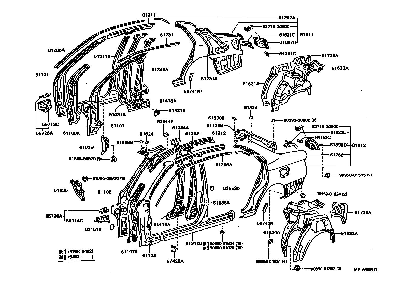Parts diagram
