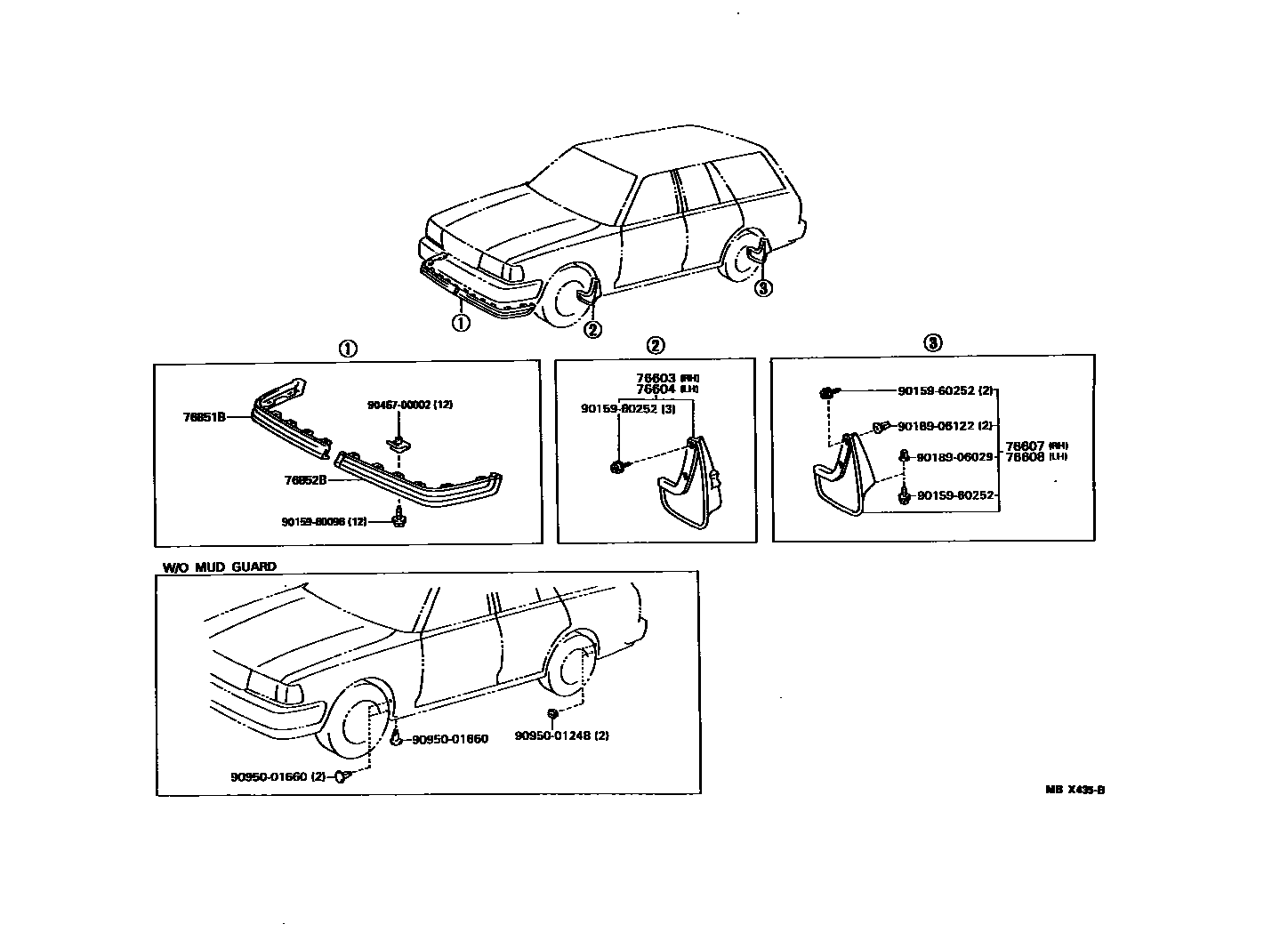 Parts diagram