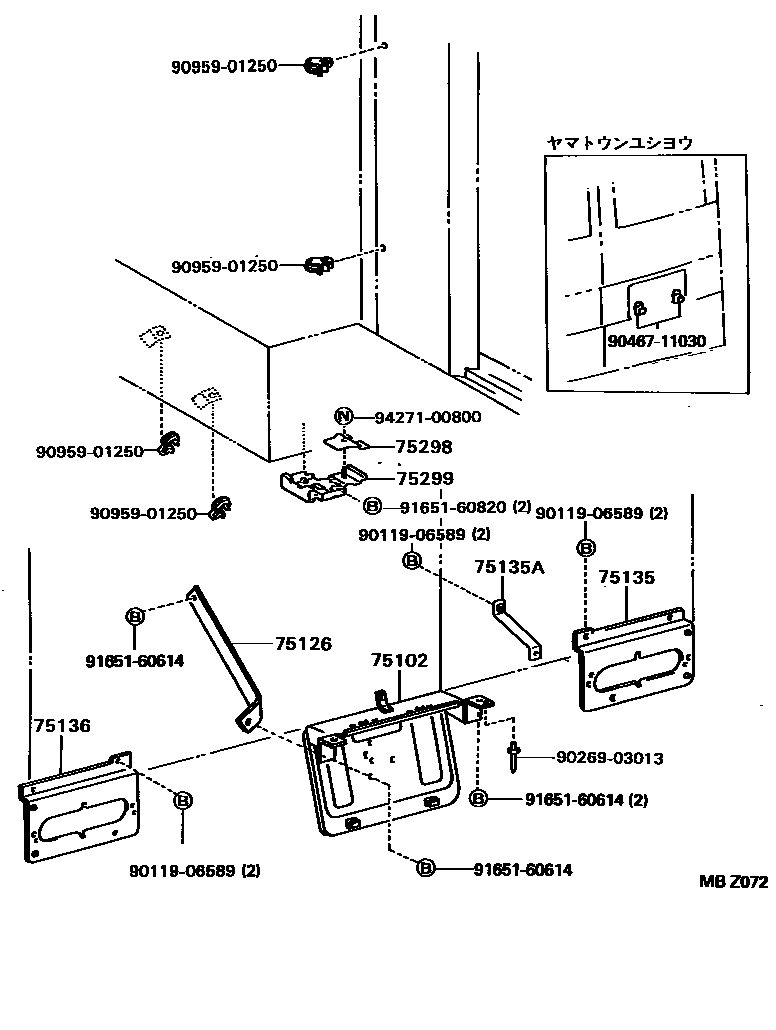 Parts diagram