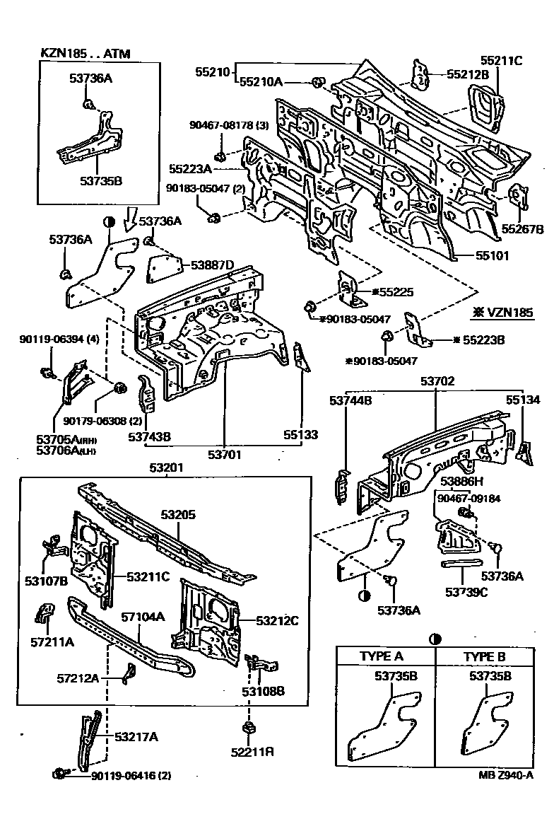 Parts diagram