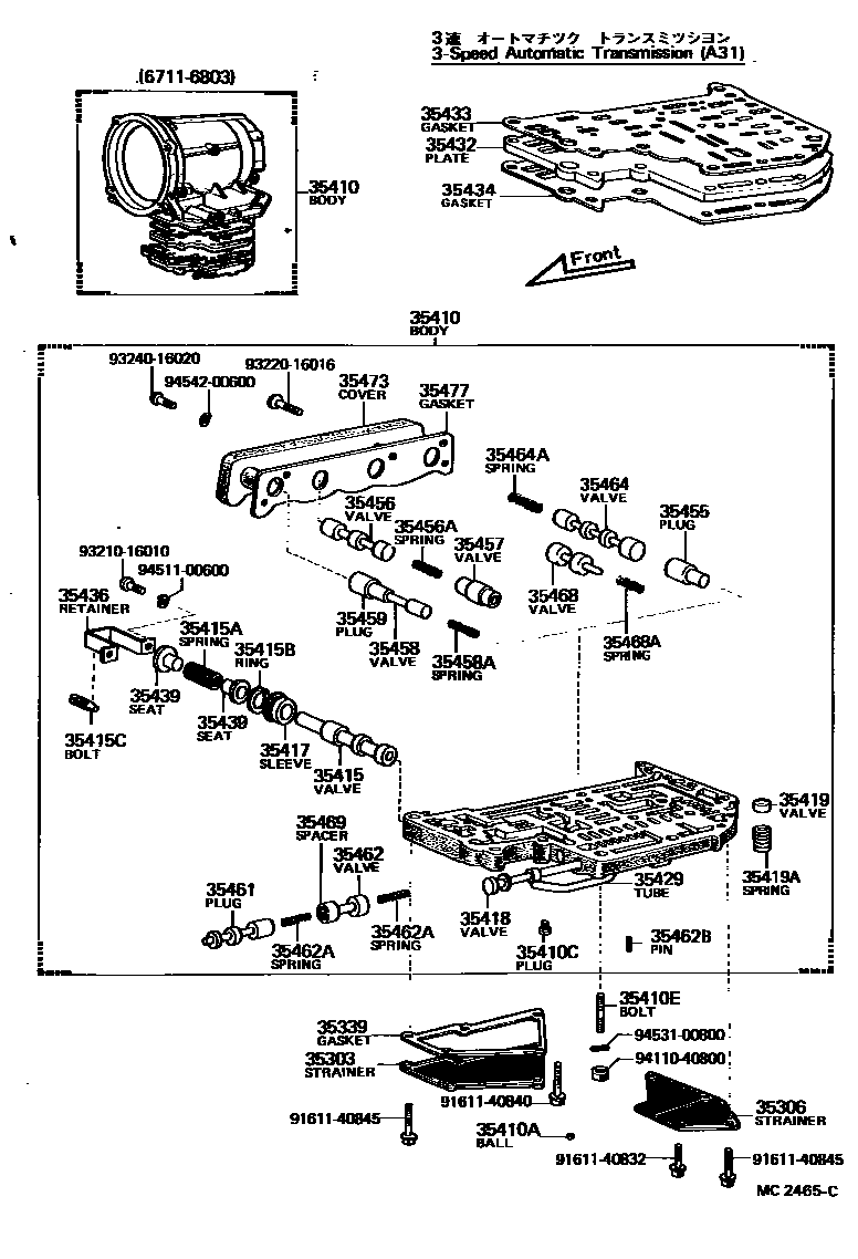 Parts diagram