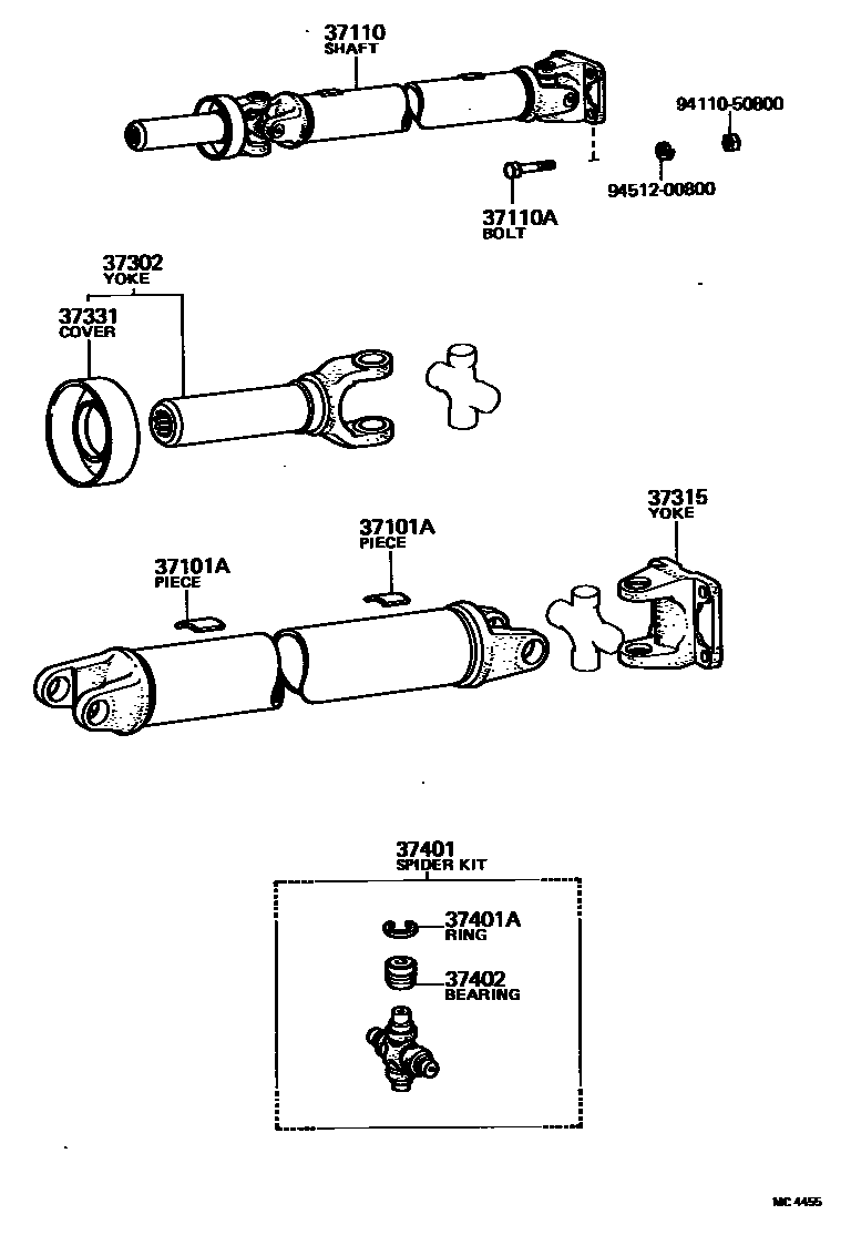 Parts diagram