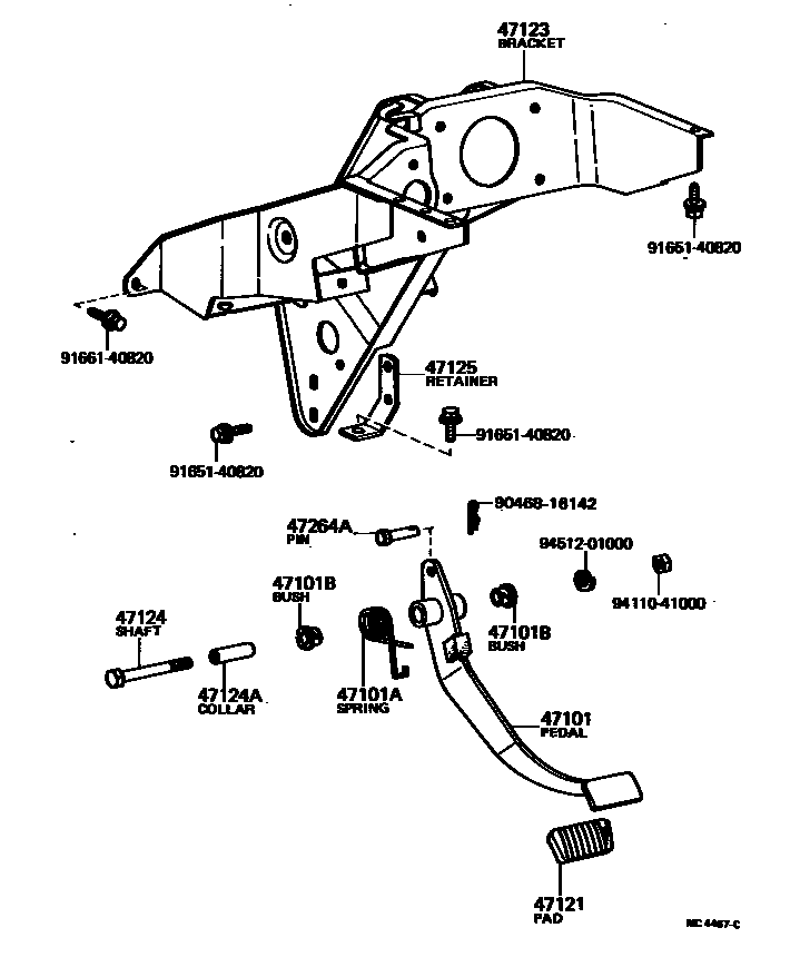 Parts diagram