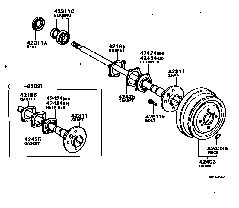 Parts diagram