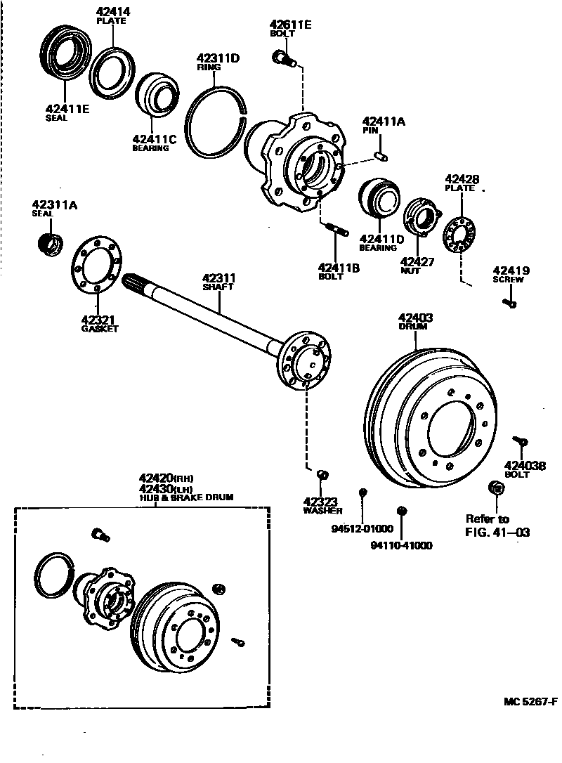 Parts diagram