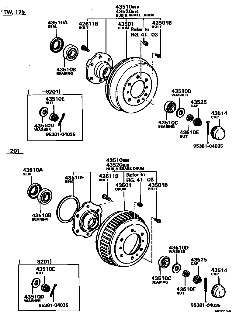 Parts diagram