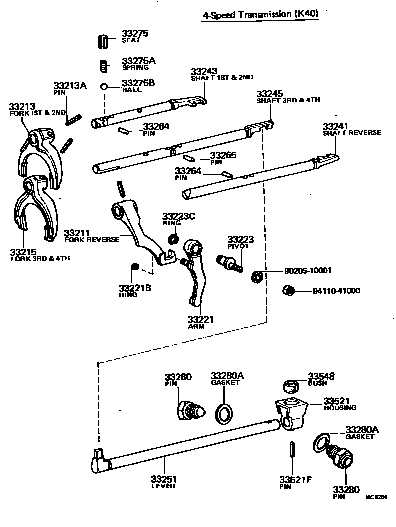 Parts diagram