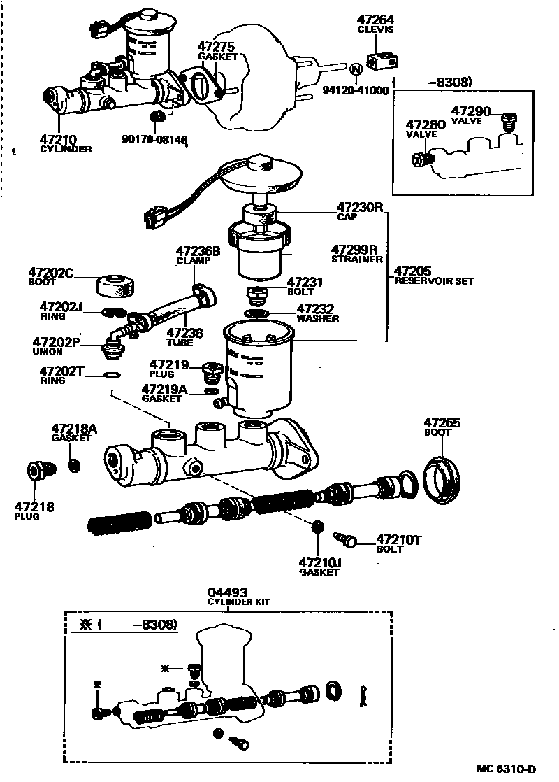 Parts diagram