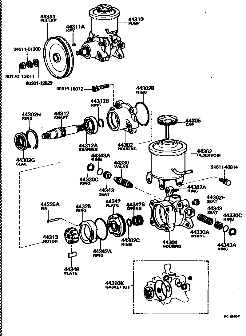 Parts diagram
