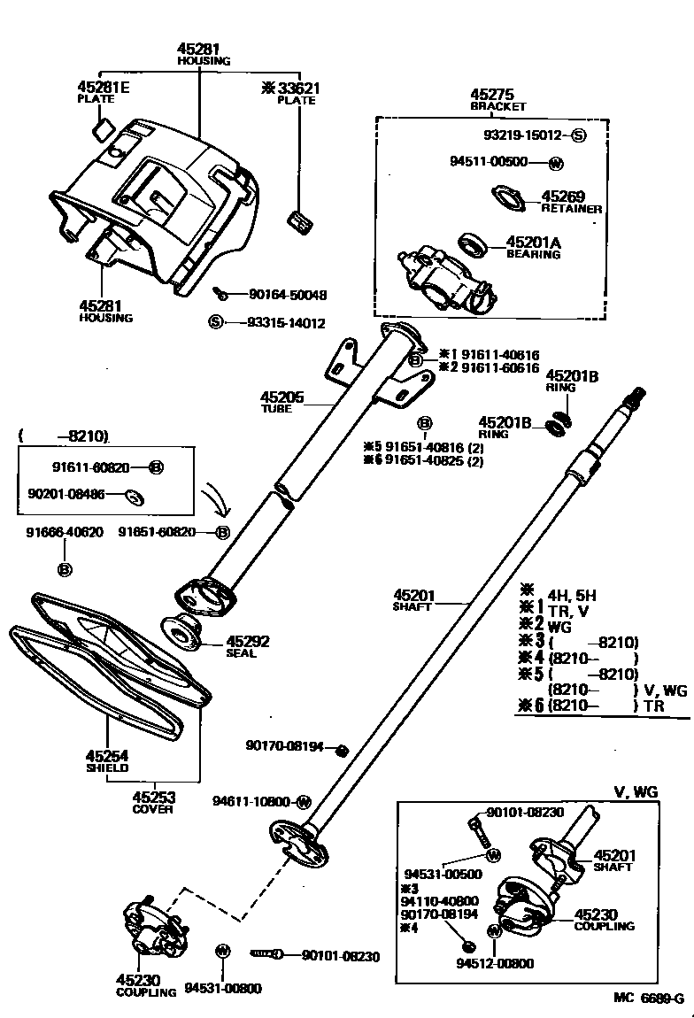 Parts diagram