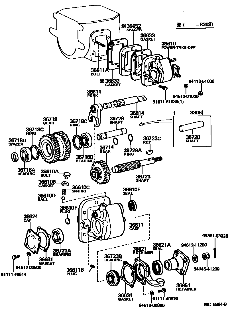 Parts diagram