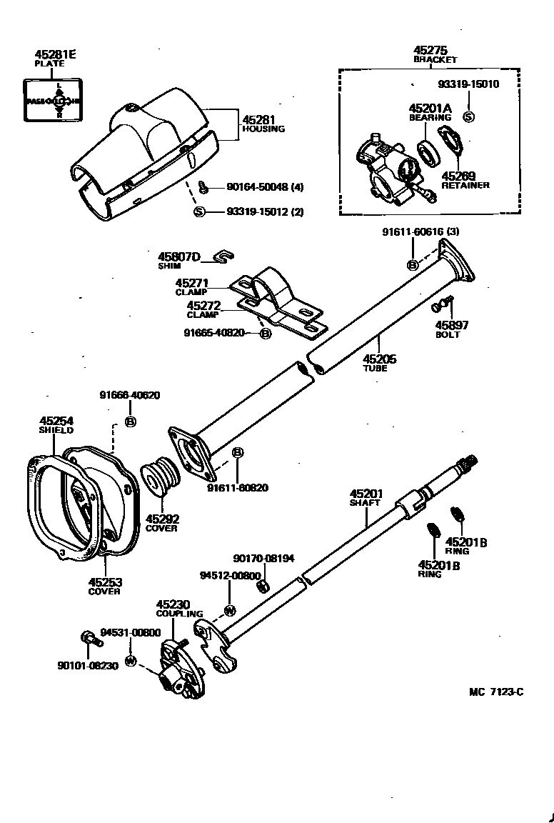 Parts diagram
