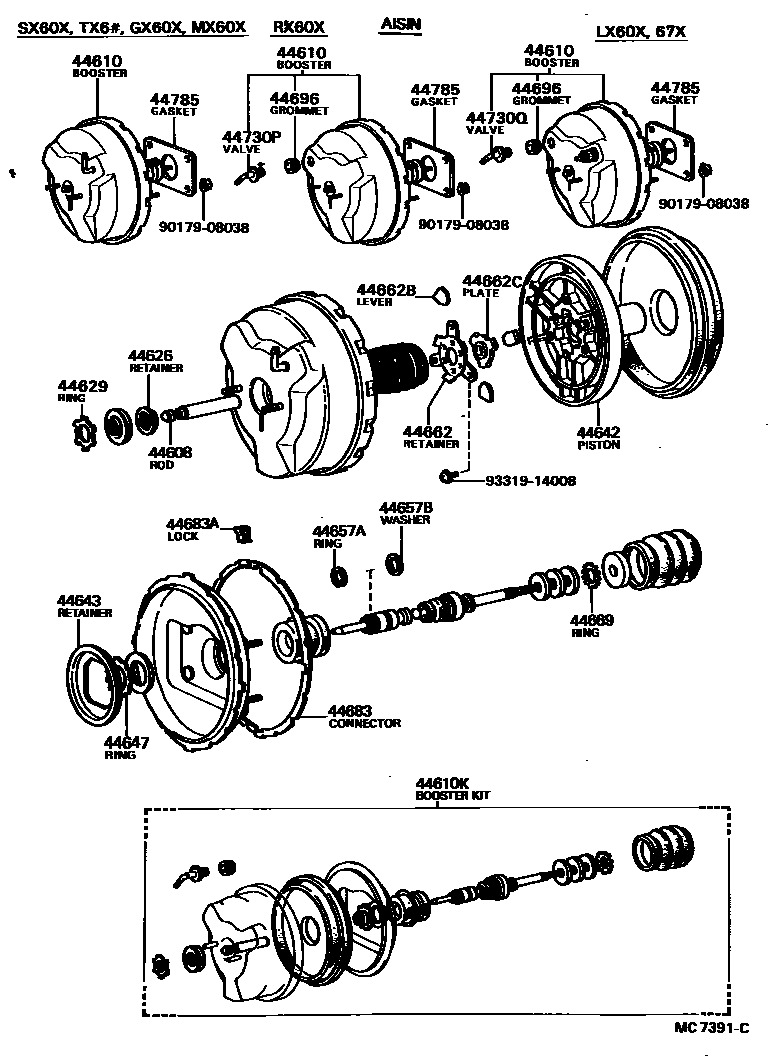 Parts diagram
