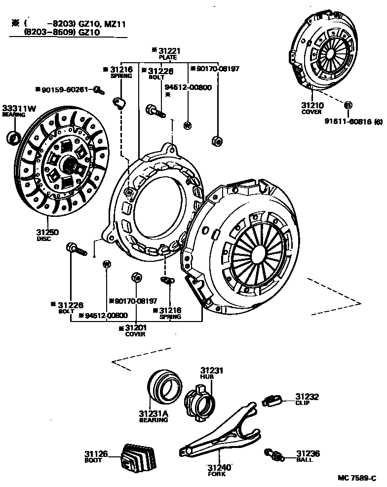 Parts diagram