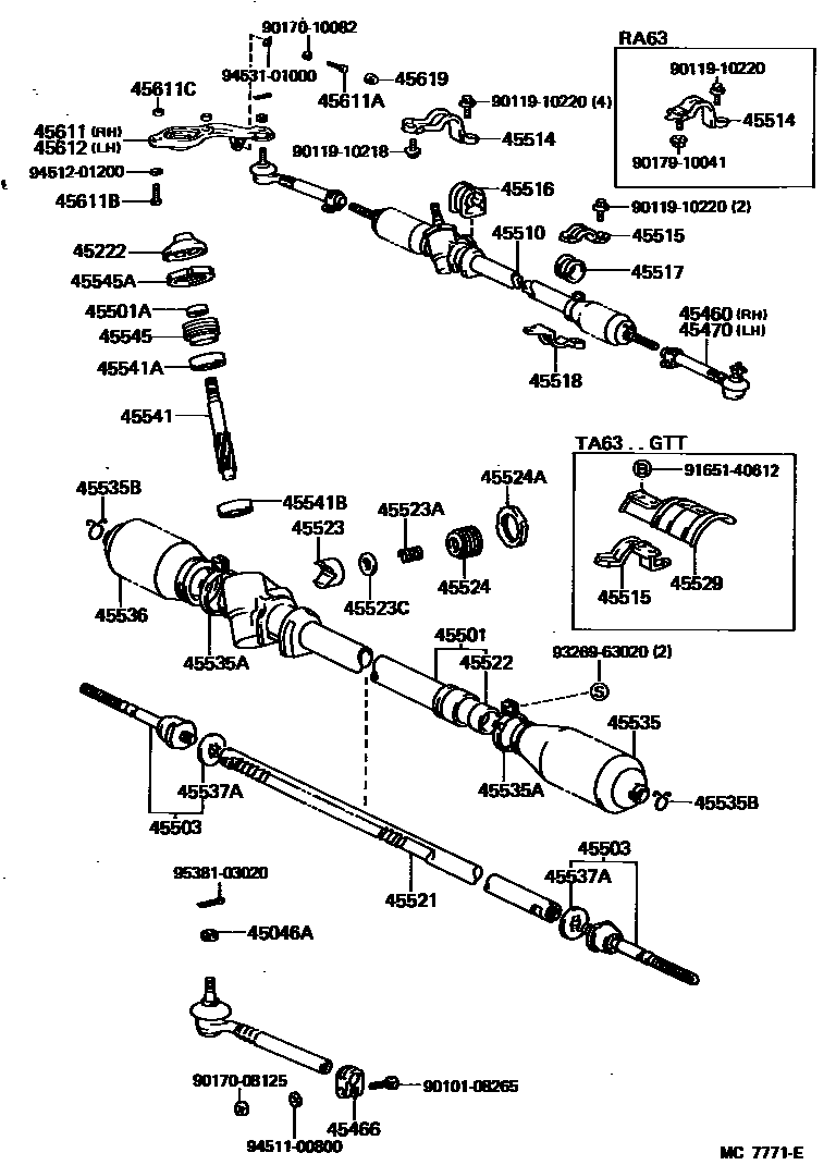Parts diagram