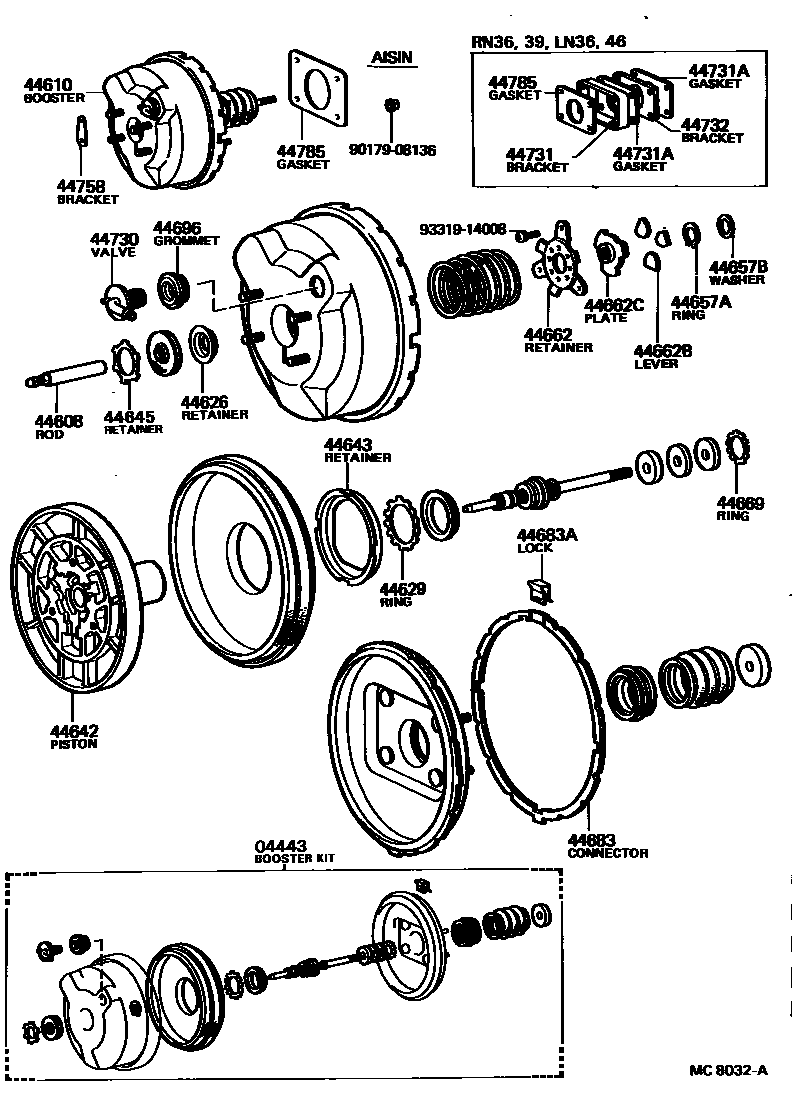 Parts diagram