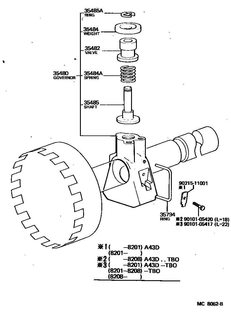 Parts diagram