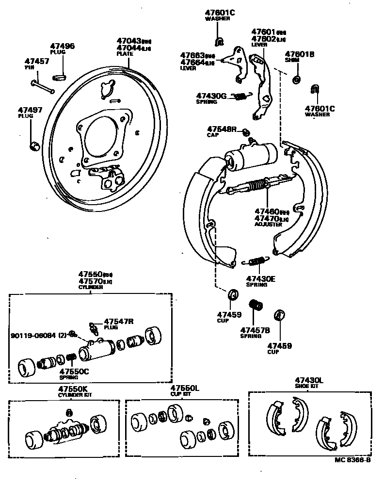 Parts diagram