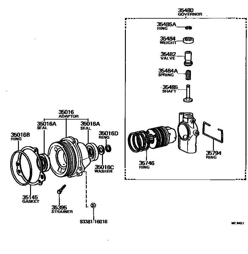 Parts diagram