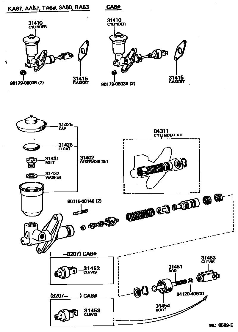 Parts diagram