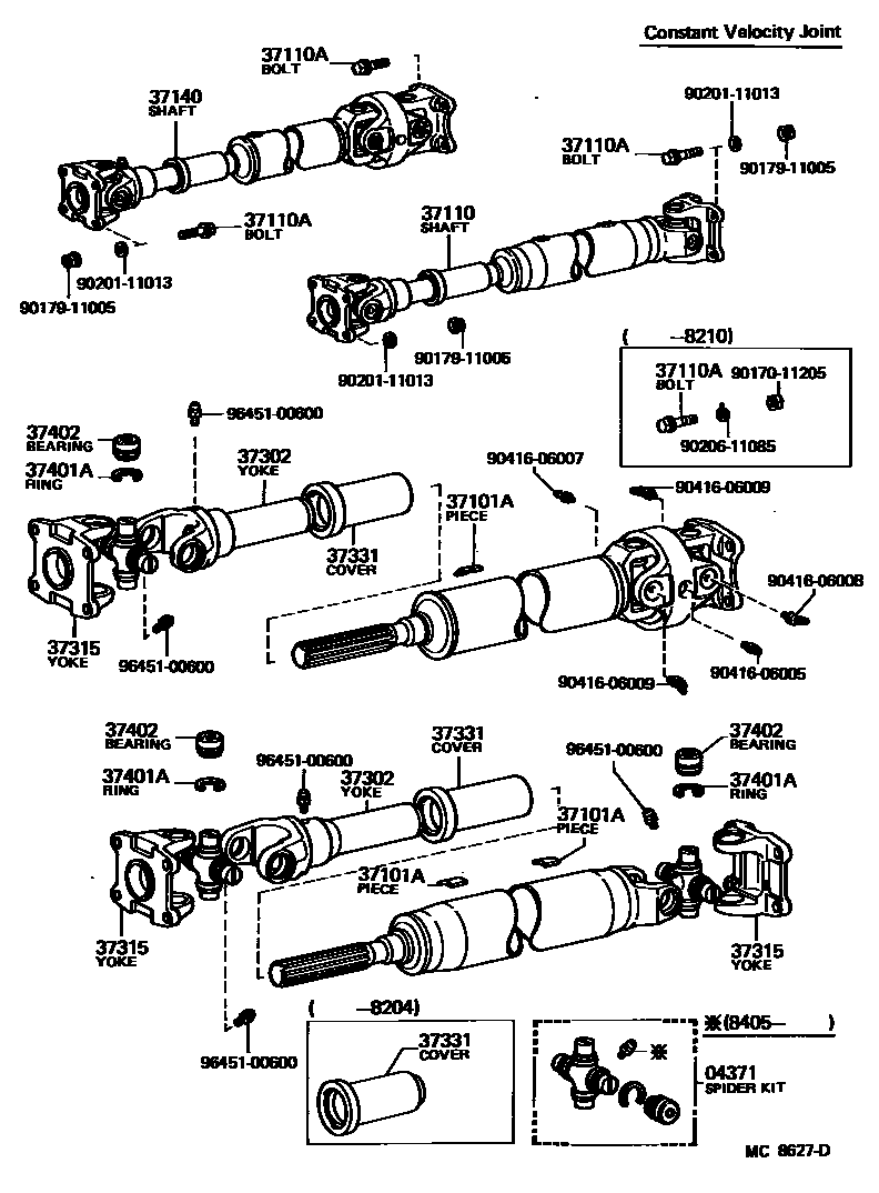 Parts diagram