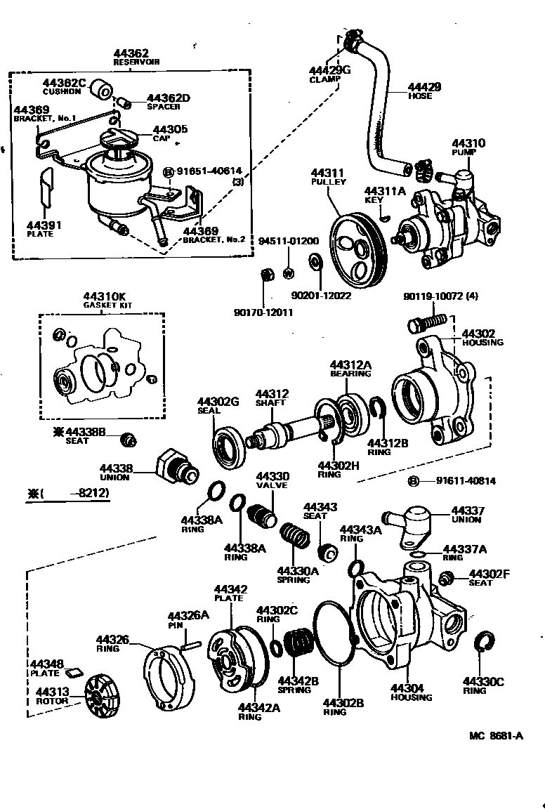 Parts diagram