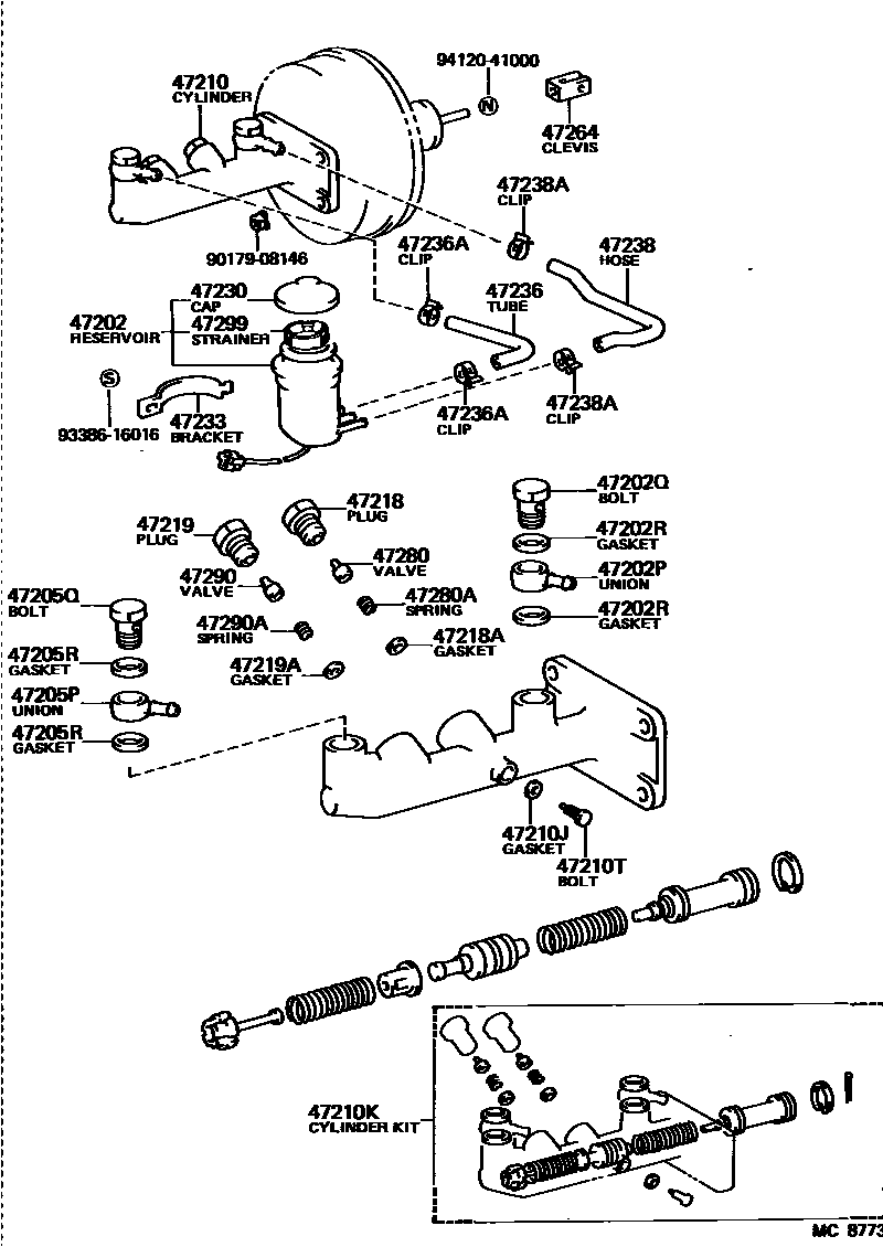 Parts diagram