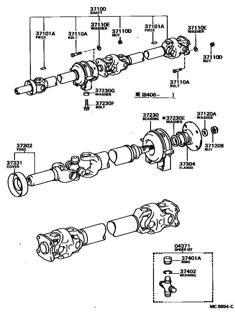 Parts diagram
