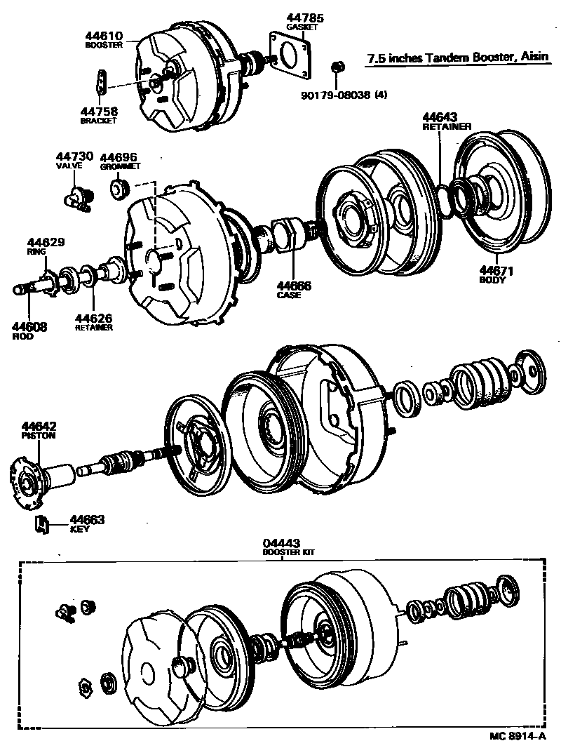 Parts diagram