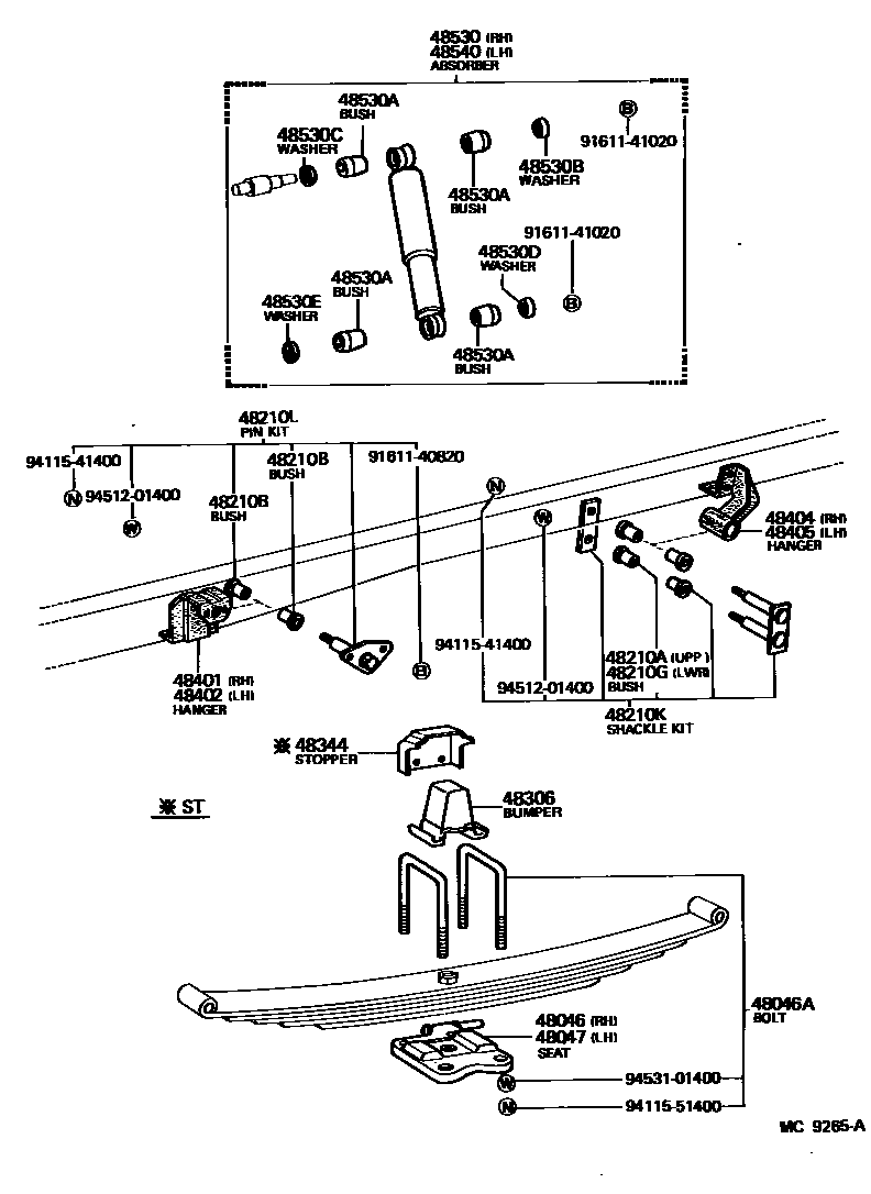 Parts diagram