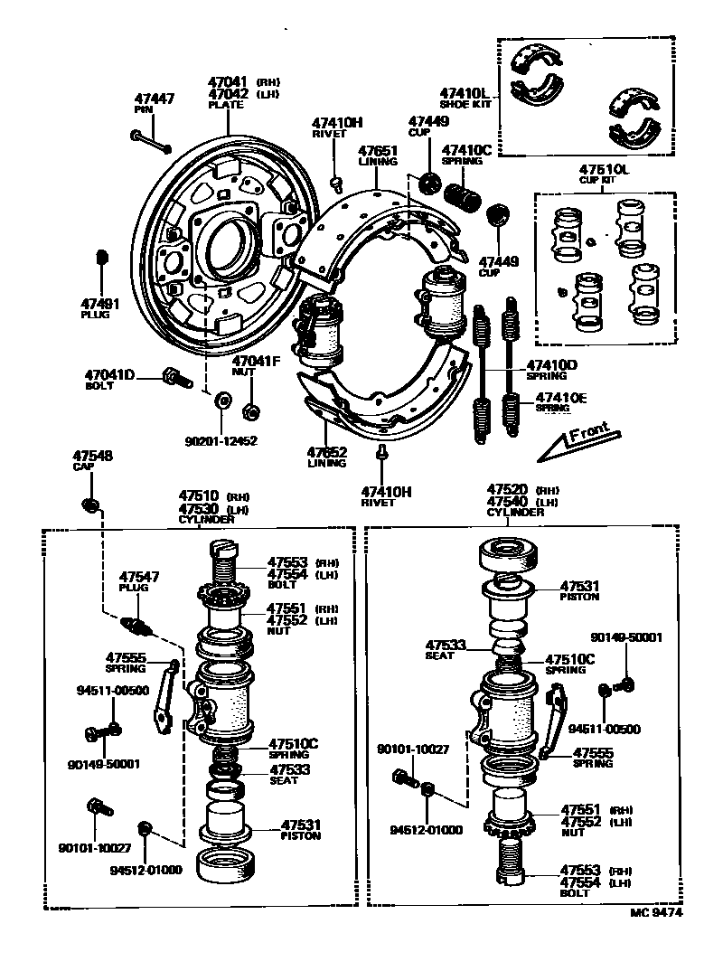 Parts diagram