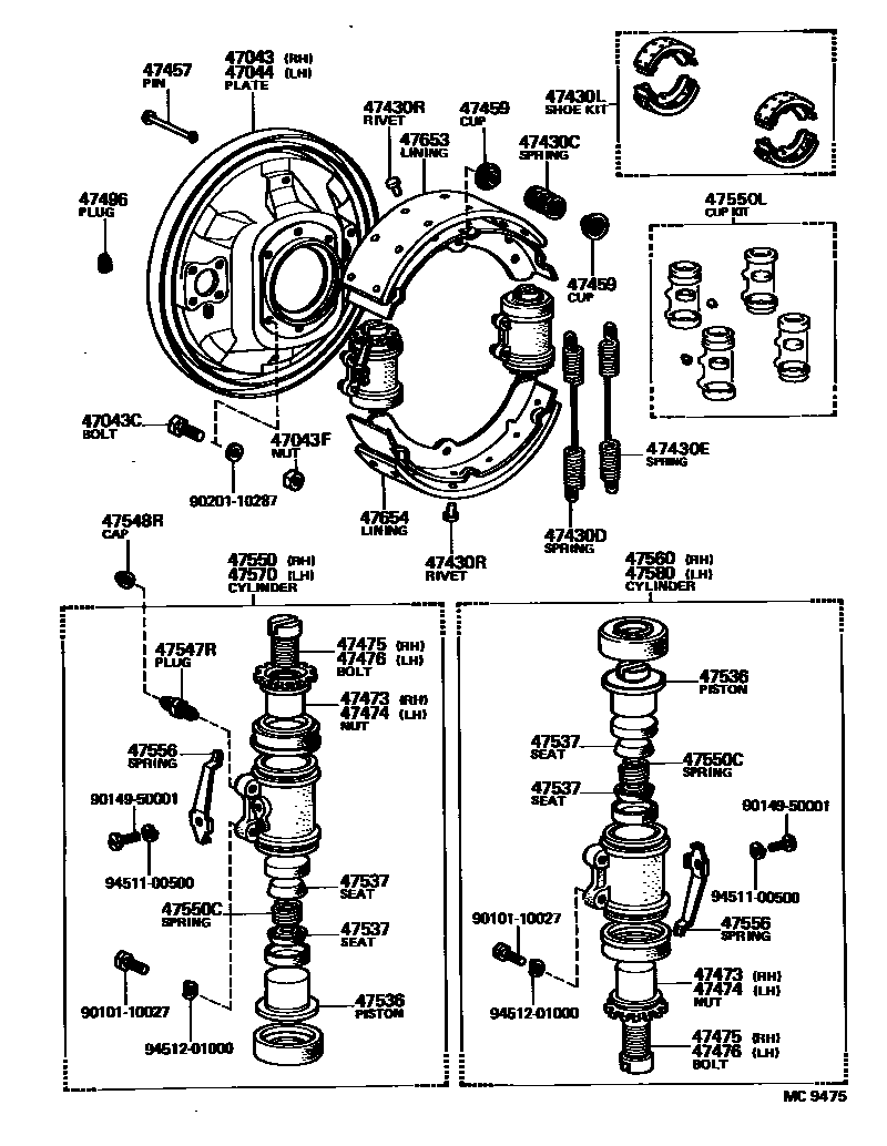 Parts diagram