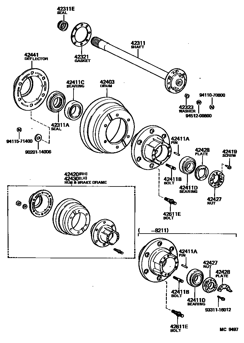 Parts diagram