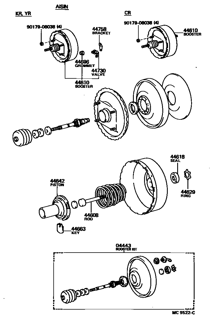Parts diagram