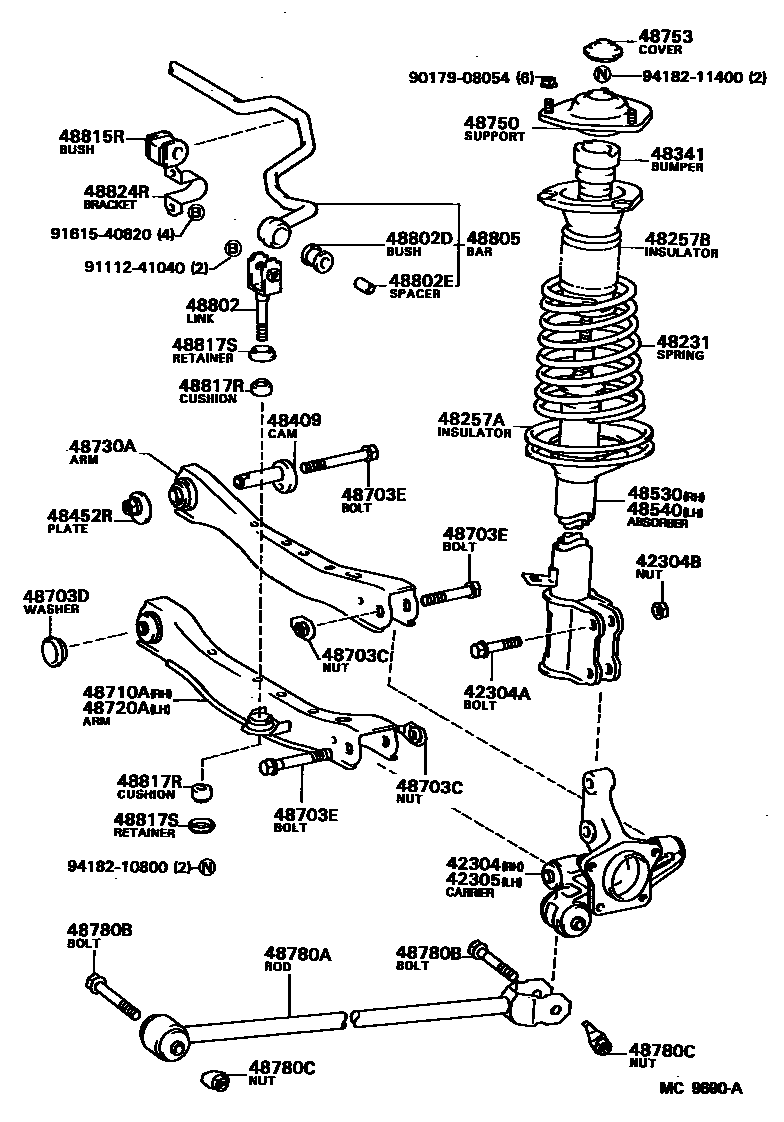 Parts diagram