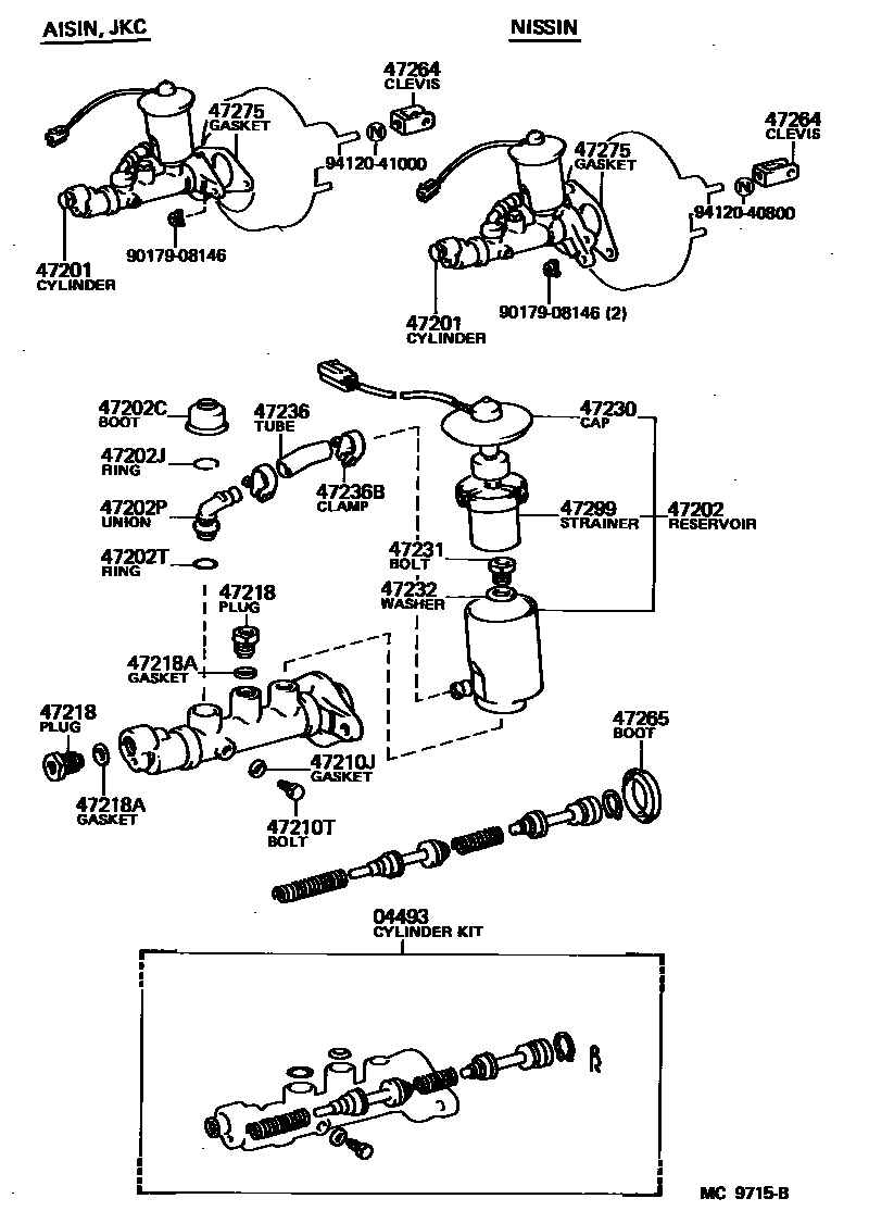 Parts diagram