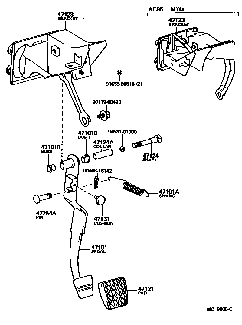 Parts diagram