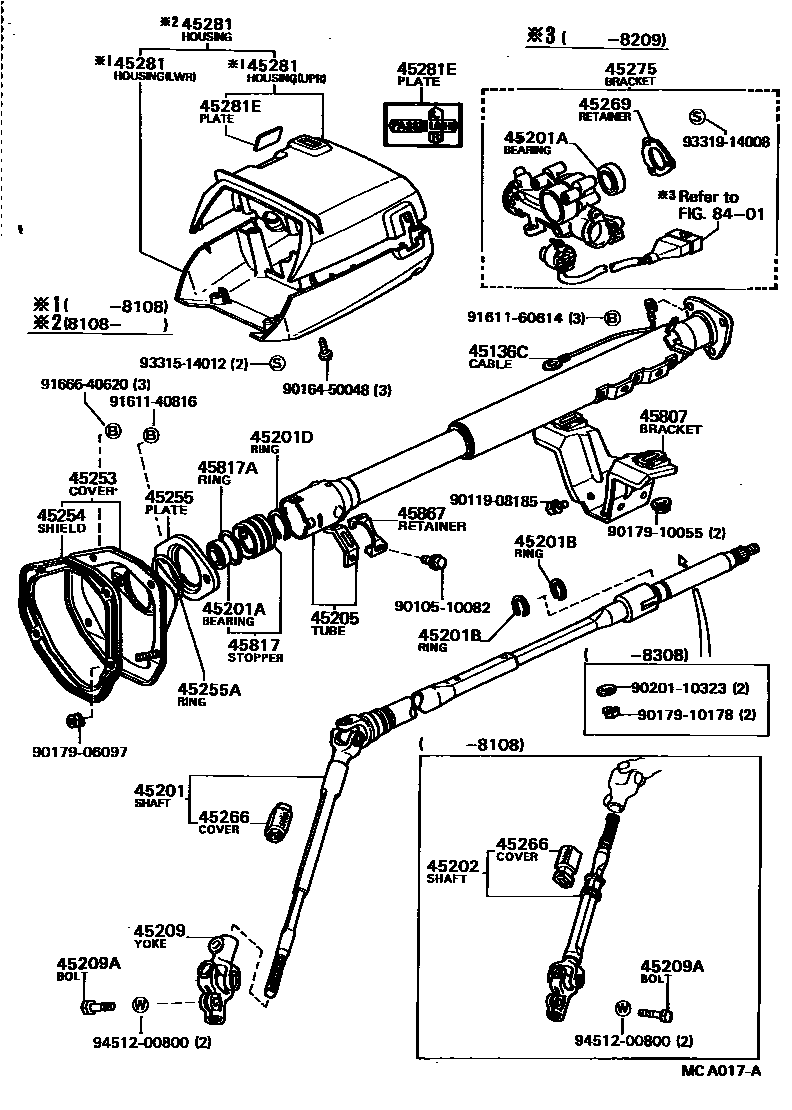 Parts diagram