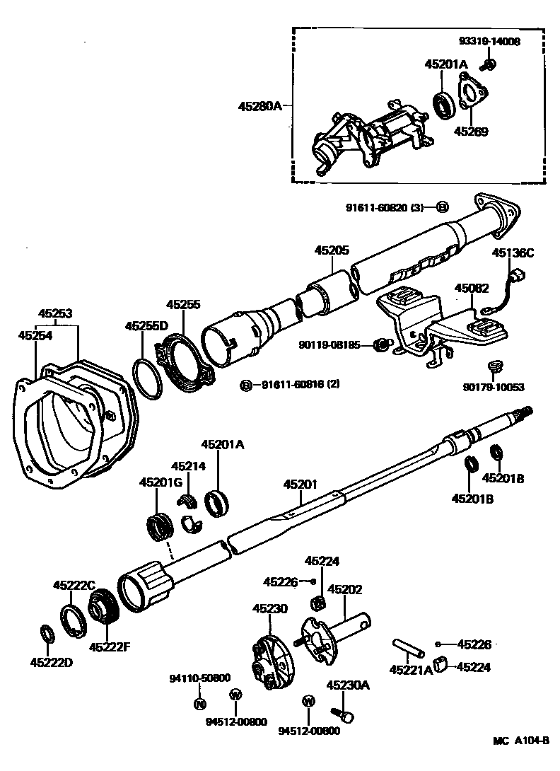 Parts diagram