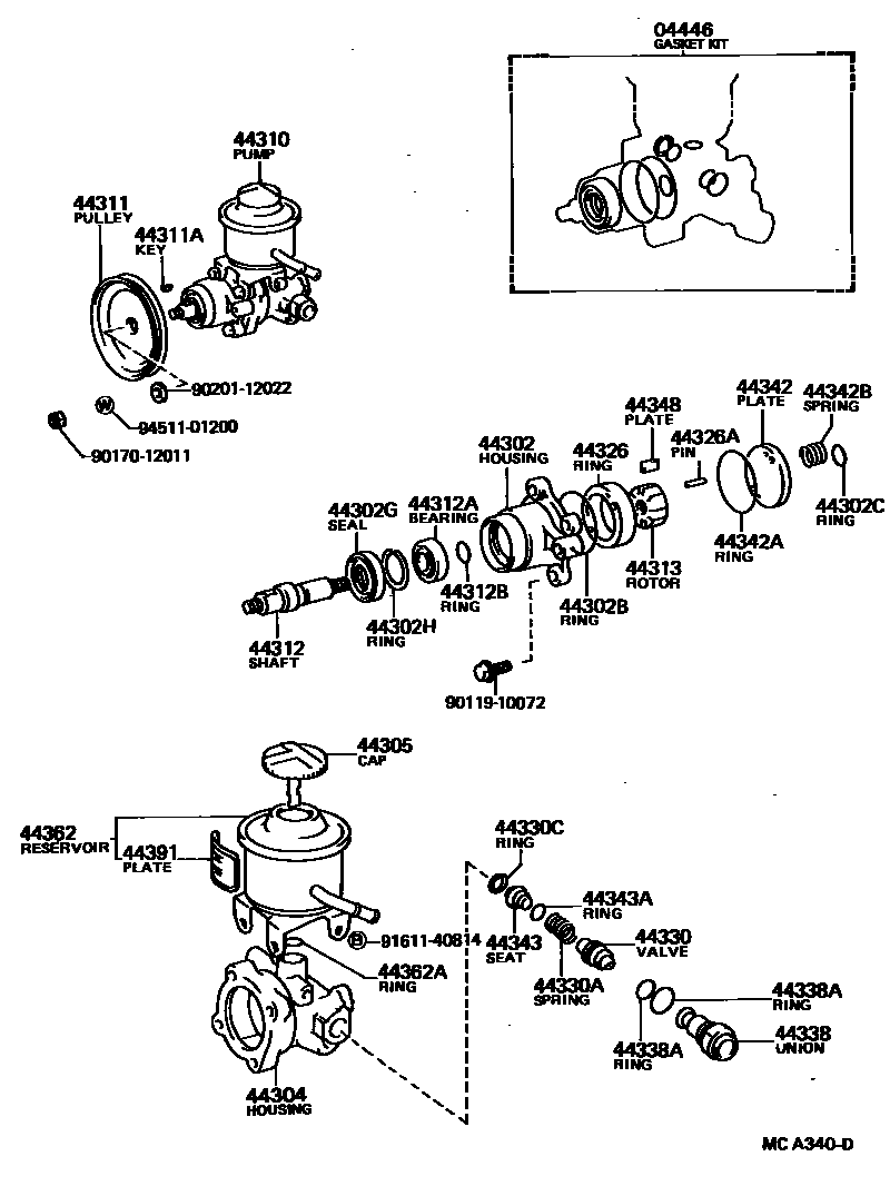 Parts diagram