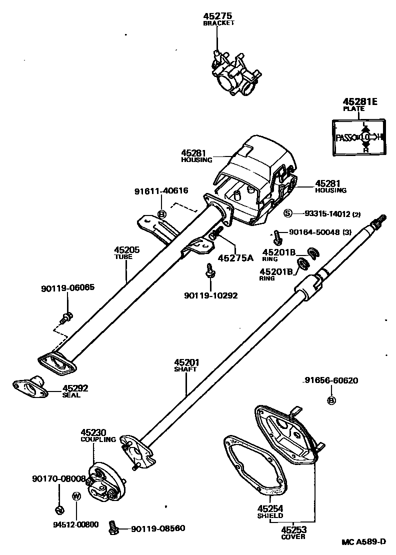 Parts diagram