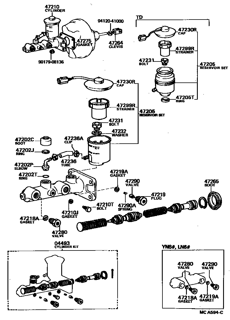 Parts diagram