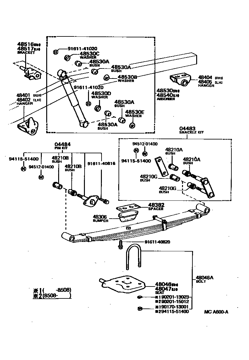 Parts diagram