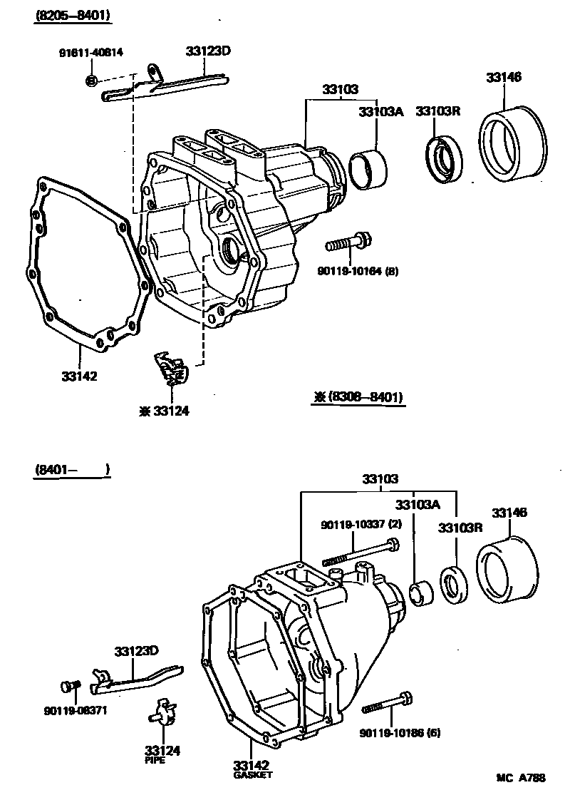 Parts diagram