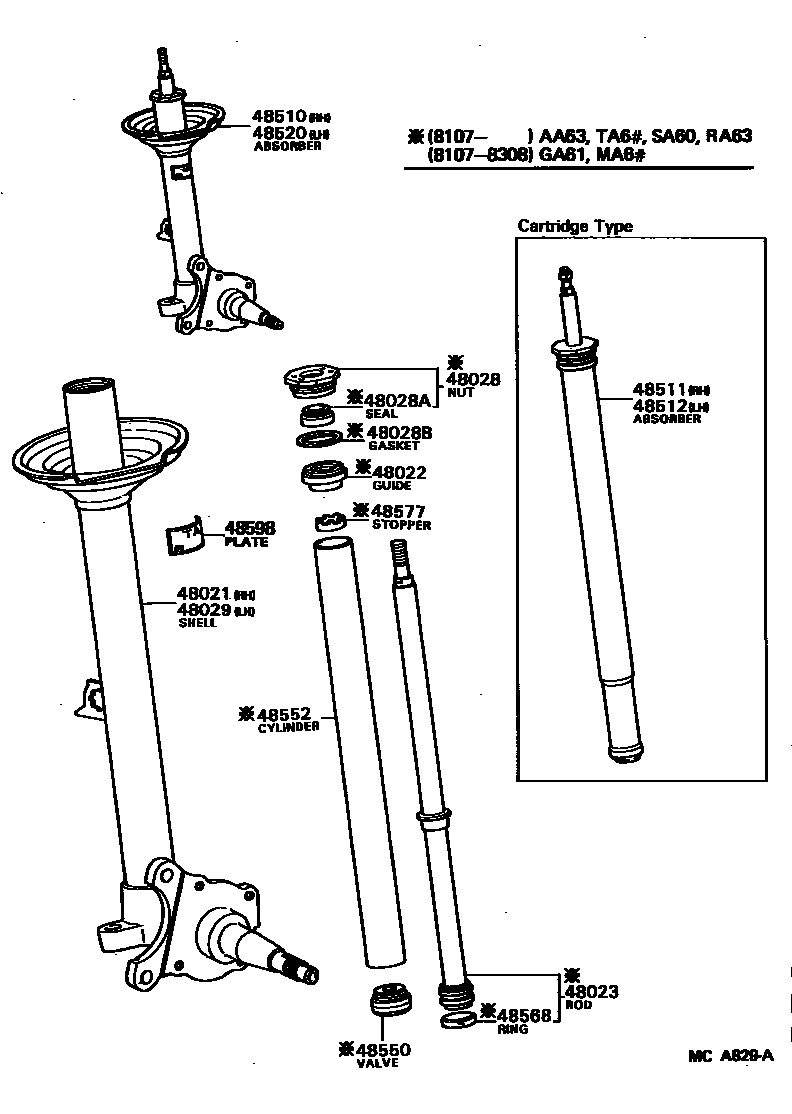Parts diagram
