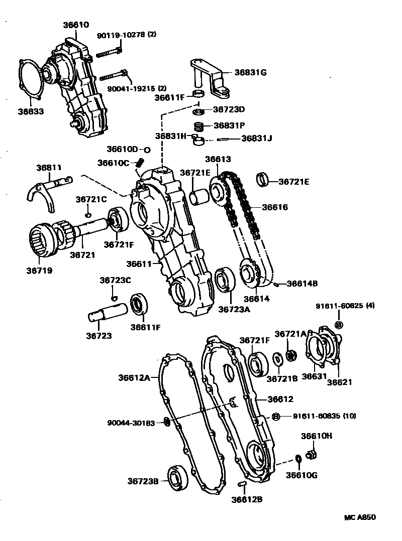 Parts diagram